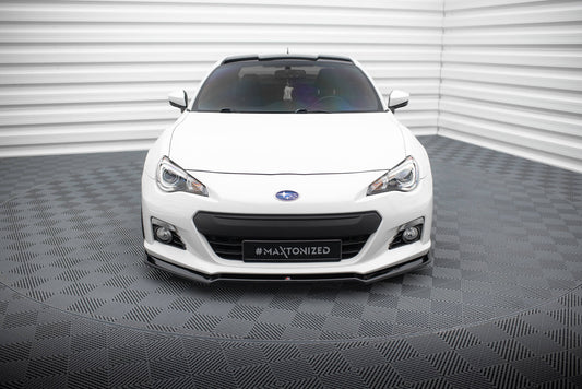 Front Ansatz V.2 für Subaru BRZ Mk1  schwarz Hochglanz