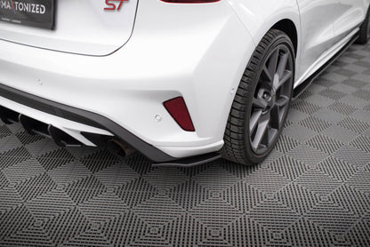 Street Pro Heck Ansatz Flaps Diffusor für Ford Focus ST Mk4