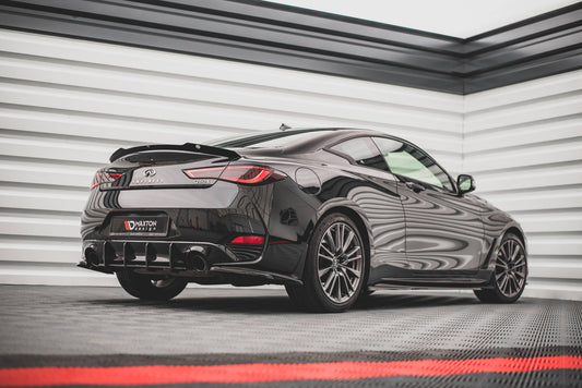 Spoiler CAP für Infiniti Q60 S Mk2 schwarz matt
