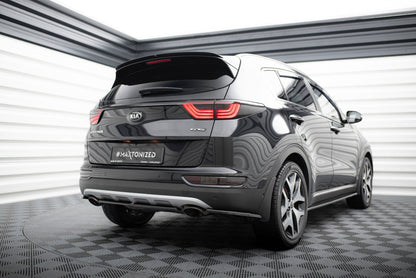 Heckansatz KIA SPORTAGE mk4 GT-Line schwarz Hochglanz