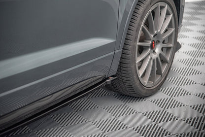 Seitenschweller Ansatz für Cupra Ateca Mk1 / Mk1 Facelift schwarz Hochglanz