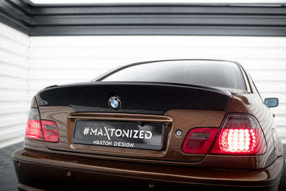 Heckspoiler / KOFFERRAUMDECKEL Erweiterung BMW 3er E46 COUPE  < M3 CSL LOOK > (ZUM MALEN)