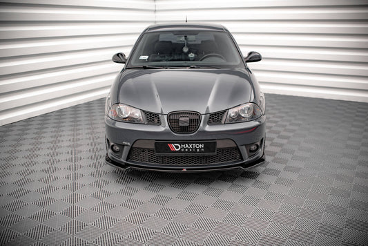 Front Ansatz V.3 für Seat Ibiza Cupra Mk3 schwarz Hochglanz