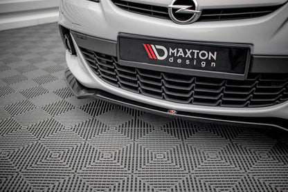 Front Ansatz V.2 für Opel Astra GTC OPC-Line J schwarz Hochglanz