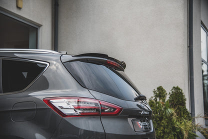 Spoiler CAP für Ford S-Max Mk2 Facelift schwarz matt