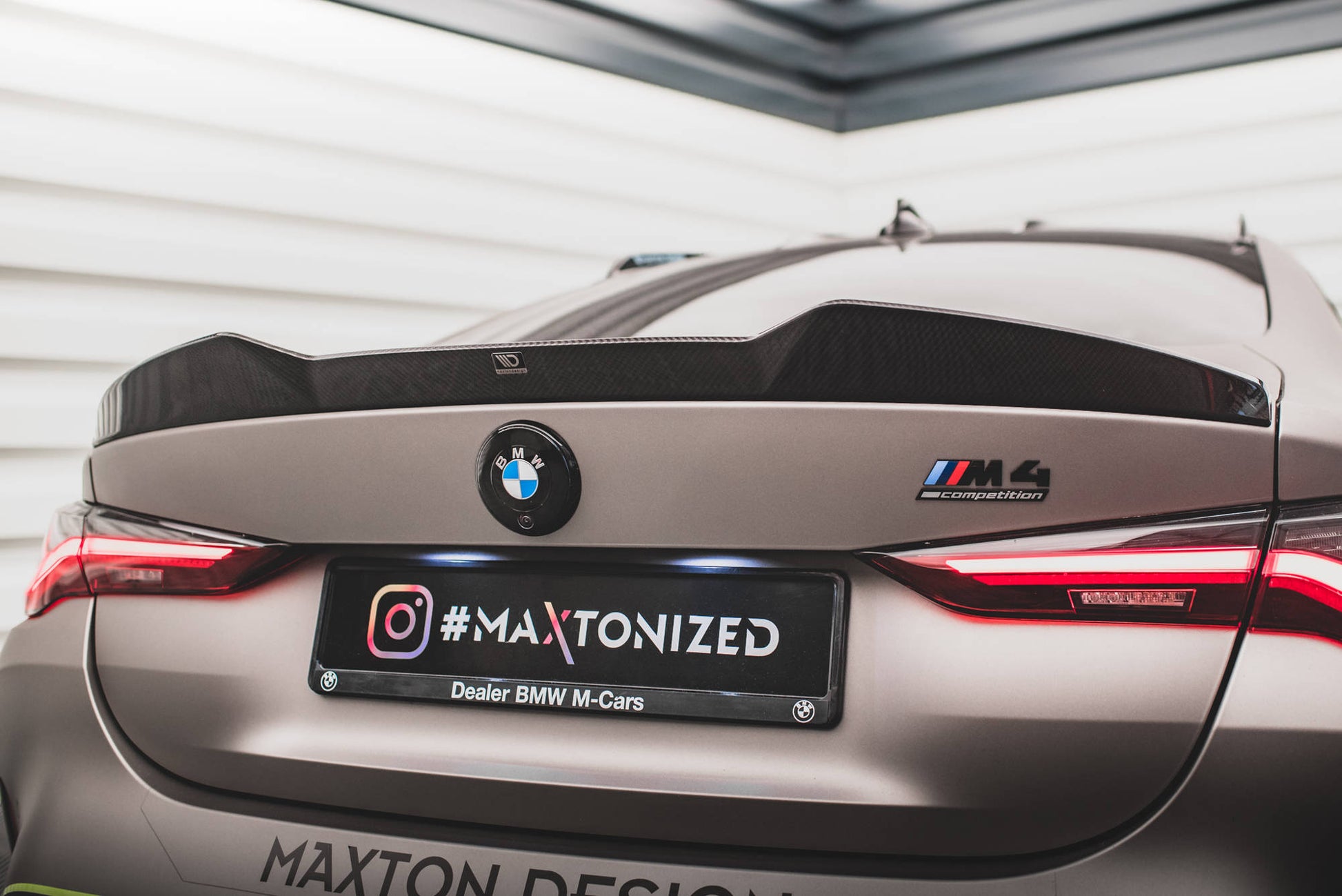 Prepreg Carbon Fiber Heckklappenspoiler BMW M4 G82 / G82 Facelift / M440i / 4 M-Paket G22 / G22 Facelift