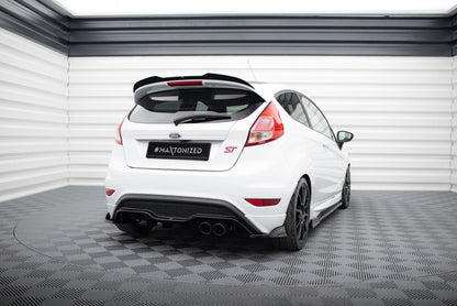 Spoiler CAP für Ford Fiesta ST Mk7 FL schwarz Hochglanz