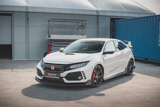 Street Pro Front Ansatz für V.2 für Honda Civic Type R Mk10