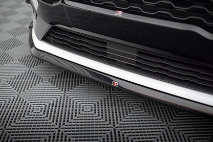 Front Ansatz V.5 für Ford Fiesta Mk8 ST / ST-Line schwarz Hochglanz