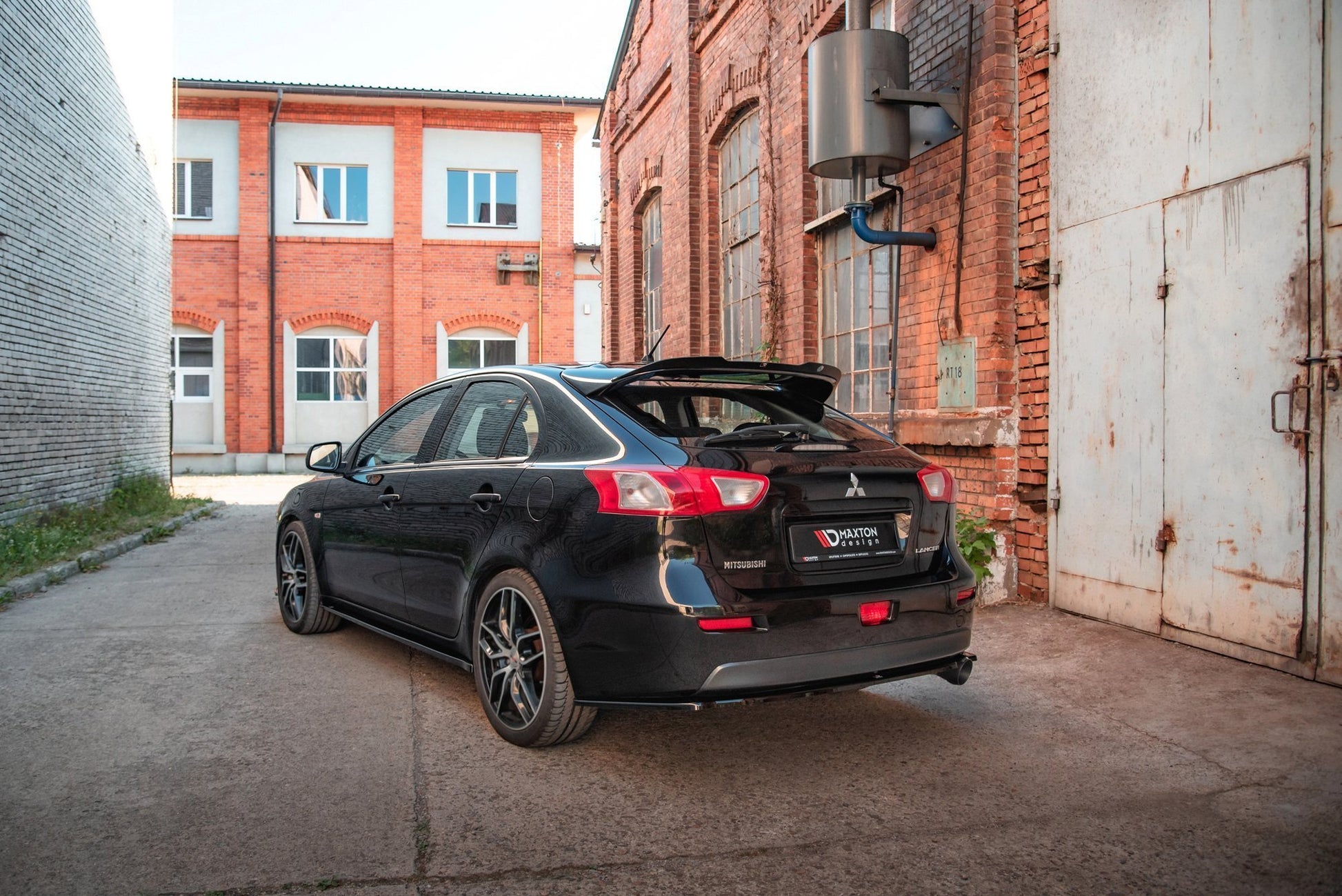 Spoiler CAP für Mitsubishi Lancer Sportback Mk8 Carbon Look
