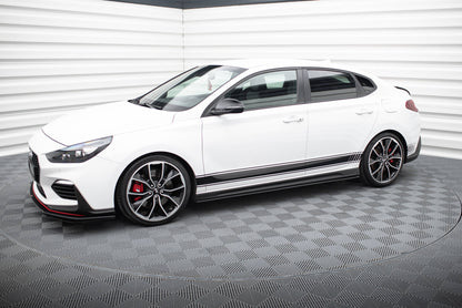 Street Pro Seitenschweller Ansatz für V.1 für Hyundai I30 N Mk3 / Mk3 FL Hatchback / Fastback