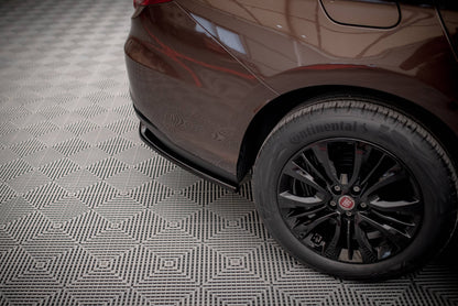 Mittlerer Cup Diffusor DTM Look Heck Ansatz für Fiat Tipo S Limousine Mk1 schwarz Hochglanz