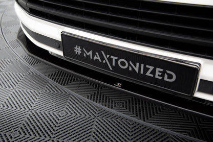Front Ansatz V.2 für VW T6  schwarz Hochglanz