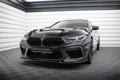 Front Ansatz V.3 für BMW M8  Gran Coupe F93 / Coupe F92 schwarz Hochglanz