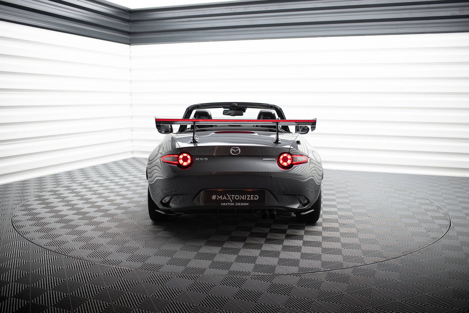 Carbon Spoiler With Upper Swan Mounting + LED Mazda MX-5 ND (Mk4)