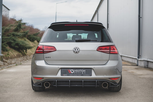 Street Pro Heck Ansatz Flaps Diffusor für L + R V.1 VW Golf 7 GTI