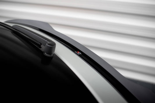 Spoiler CAP für Audi RSQ3 / Q3 S-Line Sportback F3 schwarz Hochglanz