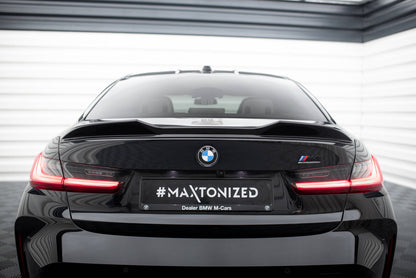 Spoiler CAP 3D für BMW M340i / 3 M-Paket / M3 Limousine G20  schwarz Hochglanz