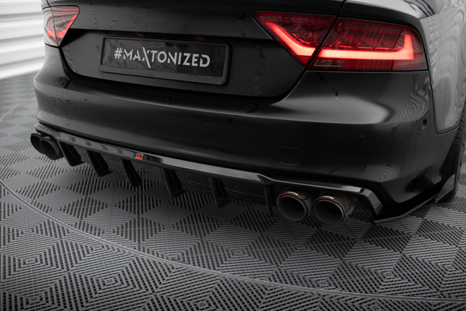 Diffusor Heck Ansatz für Audi S7 C7