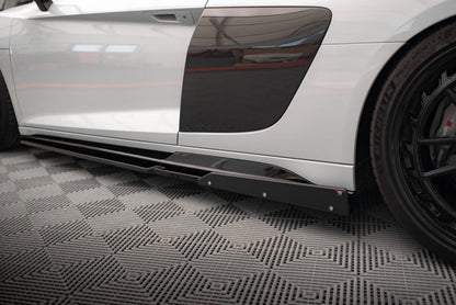 Seitenschweller Ansatz V.2 für + Flaps für Audi R8 Mk2 Facelift