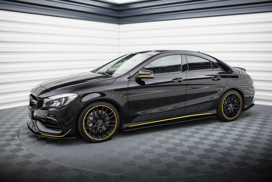 Street Pro Seitenschweller Ansatz für Mercedes-AMG CLA 45 C117 Facelift