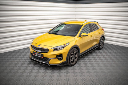 Front Ansatz für Kia XCeed Mk1 schwarz Hochglanz
