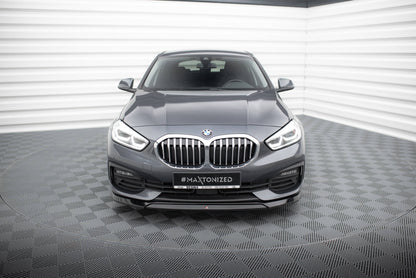 Front Ansatz V.2 für BMW 1er F40 schwarz Hochglanz