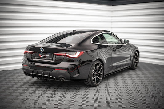 Street Pro Heck Ansatz Flaps Diffusor für BMW 4er M-Paket G22 / G23 / G22 Facelift / G23 Facelift
