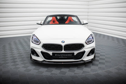 Front Ansatz V.3 für BMW Z4 M40i / M-Paket G29 Facelift schwarz Hochglanz