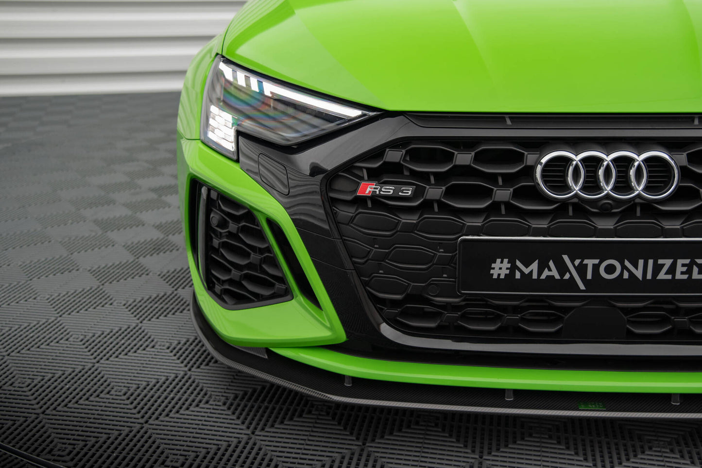 Prepreg Carbon Fiber Front Splitter Audi RS3 Limousine / Sportback 8Y