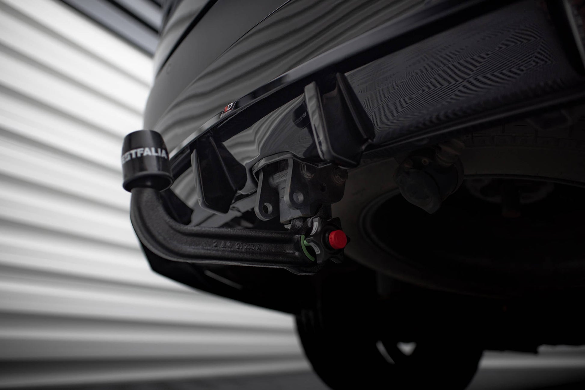 Mittlerer Cup Diffusor DTM Look Heck Ansatz für Land Rover Discovery HSE Mk5 schwarz Hochglanz