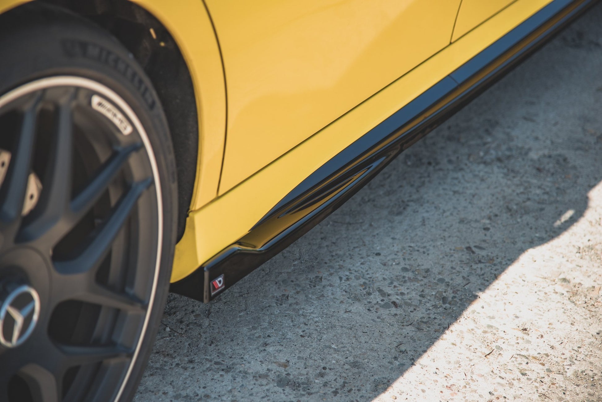 Seitenschweller Ansatz für Mercedes-AMG A 45 S W177 Carbon Look