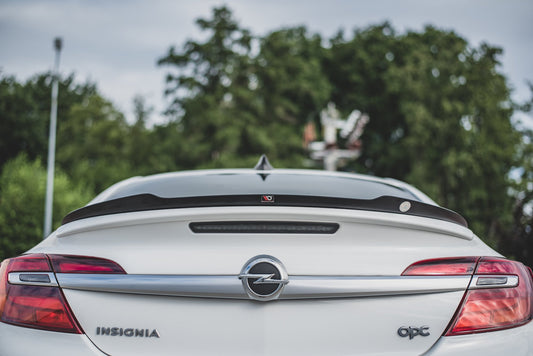 Spoiler CAP für Opel Insignia Mk. 1 OPC Facelift schwarz Hochglanz