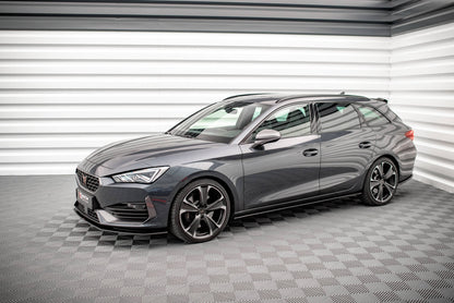 Street Pro Seitenschweller Ansatz für Cupra Leon Mk1