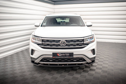 Front Ansatz V.1 für Volkswagen Atlas Cross Sport schwarz matt