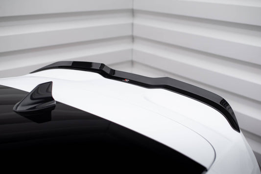 Spoiler CAP V.1 für Ford Focus Hatchback ST Mk4 schwarz Hochglanz