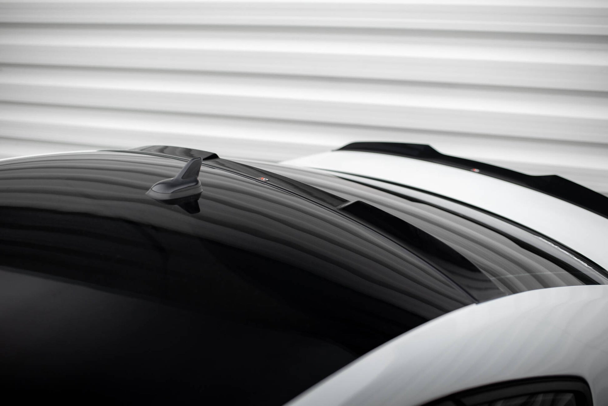 Heckscheiben Spoiler für VW Passat GT B8 Facelift USA schwarz Hochglanz
