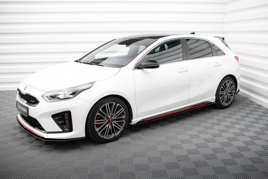 Street Pro Seitenschweller Ansatz für Kia Ceed GT Mk3 / Proceed Mk1