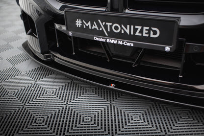Front Ansatz V.4 für BMW M2 G87 schwarz Hochglanz