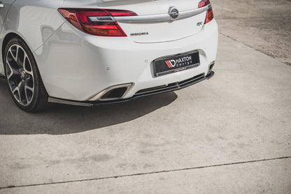 Heckansatz Opel Insignia Mk. 1 OPC Facelift schwarz Hochglanz
