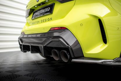 Prepreg Carbon Fiber Diffusor Heck Ansatz V.1 für BMW 1er F40 M-Paket/ M135i