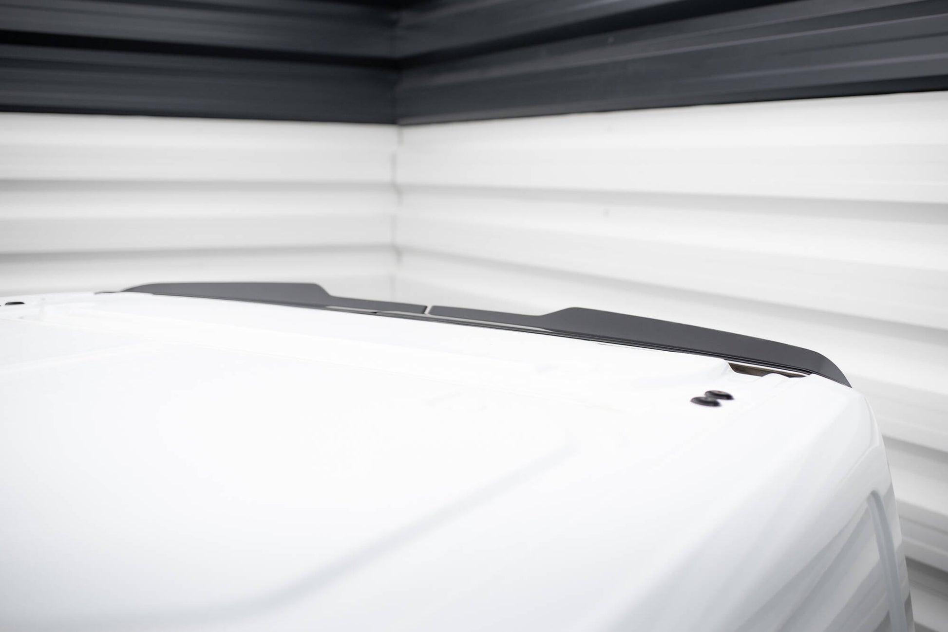 Spoiler CAP für Ford Transit Custom Mk1  schwarz Hochglanz