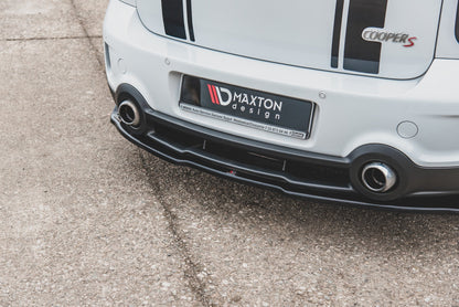 Heckansatz Mini Countryman Mk1 JCW schwarz Hochglanz