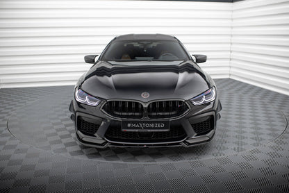 Front Ansatz V.3 für BMW M8  Gran Coupe F93 / Coupe F92 schwarz Hochglanz