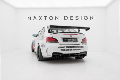 Carbon Spoiler With Upper Swan Mounting  BMW 1er M E82