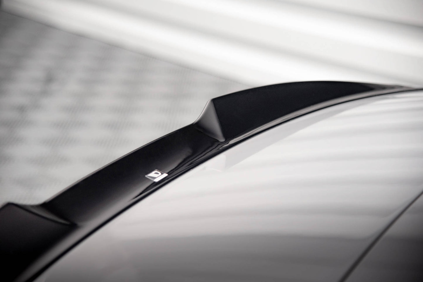 3D Spoiler CAP für Bentley Continental Convertible GT Mk3 schwarz Hochglanz