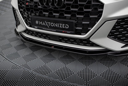 Front Ansatz V.2 für Audi RSQ3 F3 schwarz Hochglanz
