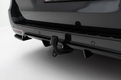 Diffusor Heck Ansatz für Mercedes-Benz V-Klasse AMG-Line W447 Facelift  schwarz Hochglanz