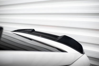Niedriger Spoiler CAP 3D für Peugeot 408 Mk1 schwarz Hochglanz