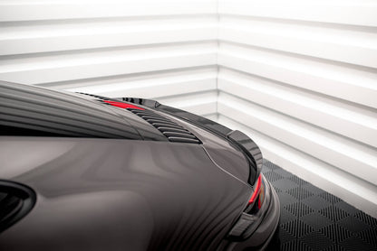 Spoiler CAP für Porsche 911 Carrera 4S 992 schwarz Hochglanz